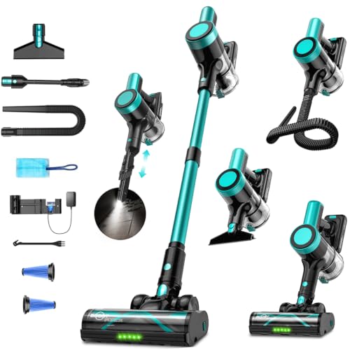 OUYFHK Cordless Vacuum Cleaner 55kpa 10-in