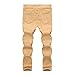 IA ROD CA Boy's Khaki Biker Moto Ripped Distressed Fashion Skinny Slim Fit Jeans