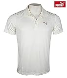 Puma Cricket T-Shirt Half Sleeve White Uniform Dryfit Dress Large