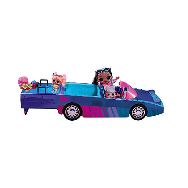 LOL-Surprise-Dance-Machine-Car-with-Exclusive-Doll-Surprise-Pool-Dance-Floor-Magic-Blacklight-Multicolour-Doll-Car-for-Girls-Ages-4 LOL Surprise Dance Machine Car with Exclusive Doll, Surprise Pool, Dance Floor & Magic Blacklight - Multicolour Doll Car…