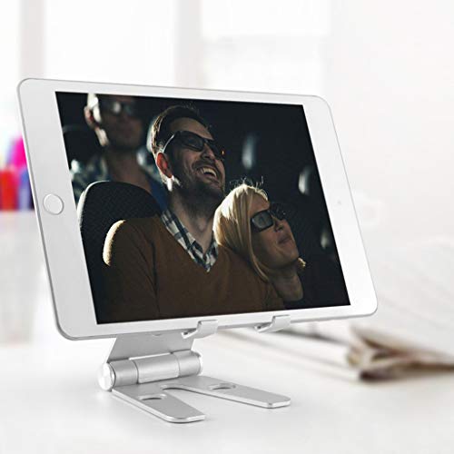 image for Dasuy Cell Phone Stand Slim Foldable Adjustable Aluminum Phone Stand 3