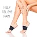 ROXOFIT Arch Compression Sleeve - Plantar Fasciitis Support Bandage - Elastic Copper Band for Flat Feet High Fallen Arches Midfoot Pain - Foot Brace Supporter Wrap Men Women (Violet logo, Small)