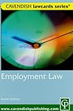 Image de Employment LawCard 4ED (Lawcards S)
