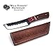 Wild Turkey Handmade Collection Full Tang High Carbon Steel Fixed Blade Knife w/Leather Sheath (1825)