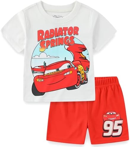 Amazon.com: Disney Cars Lightning McQueen Newborn Baby Boys T