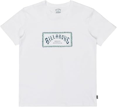 T-Shirt Manche Courtes Arch Frame Kids Garçon 8-16 Ans Blanc XS