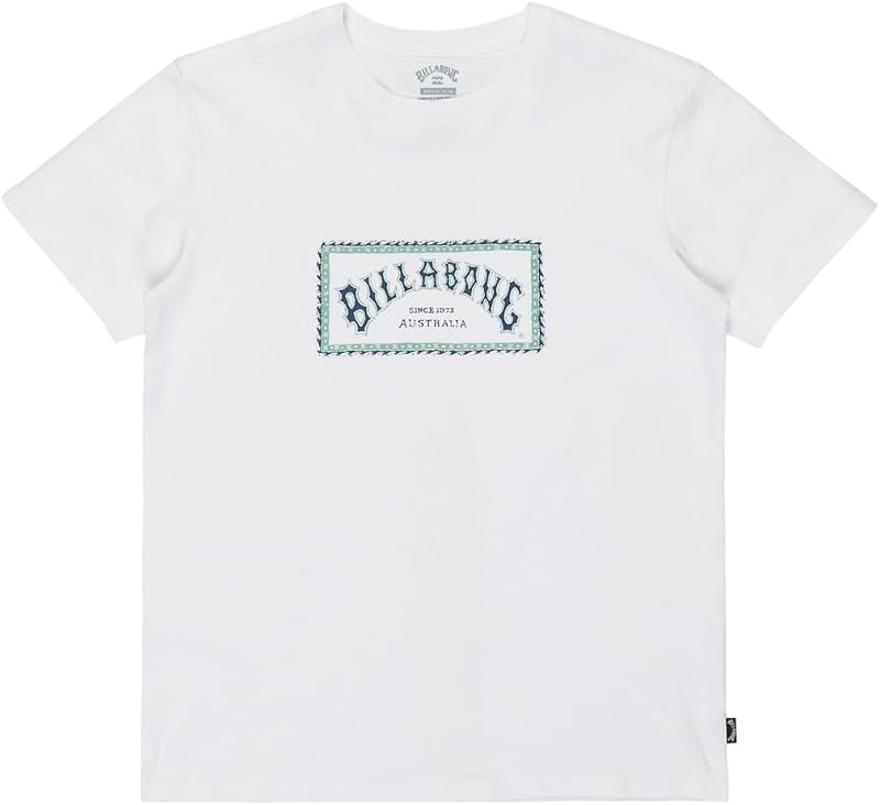 T-Shirt Manche Courtes Arch Frame Kids Garçon 8-16 Ans Blanc XS — photo 1 sur 4