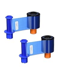 Fargo 45200 YMCKO - Cinta de color para impresoras DTC4500 y DTC4500e (500 unidades, 2 unidades)