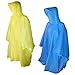 Totes Raines Children's Rain Poncho 2 Pack (Yellow/Royal Blue)