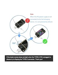 Multímetro USB medidor probador Bluetooth voltímetro amperímetro USB Voltaje Corriente PD Batería Capacidad Cargador Digital Tipo C Meter Tester Color LCD Display Cable Resistencia