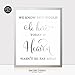 Wedding Memorial Silver Foil Art Print Poster Family Remembrance Sign Quote Metallic Decor 8 inches x 10 inches D30
