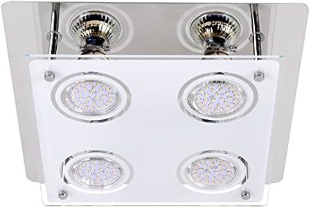 etc-shop 12W LED Deckenleuchte Deckenlampe Wohnzimmer Esszimmer Flur