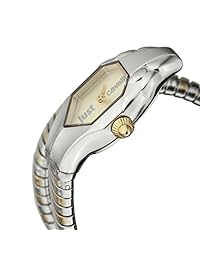 Just Cavalli Glam Chic Reloj de champaña para mujer