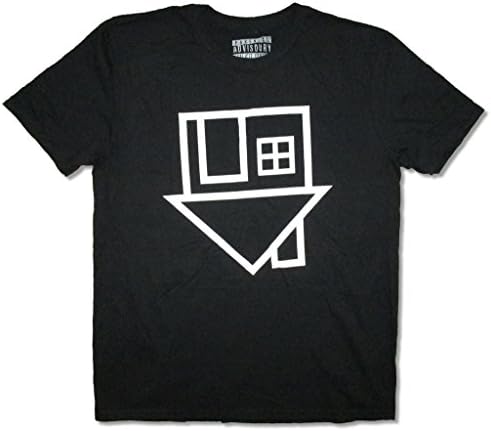 The Neighbourhood NBHD Upside Down House Logo Black T Shirt (S)