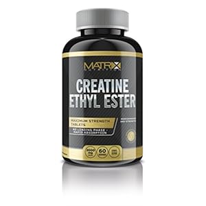 Matrix Nutrition Creatine Ethyl Ester (CEE) Hardcore Tablets – Muscle Mass Strength Endurance. (240 Tablets)