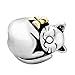 CharmSStory Cute Cat Animal Charm Beads for Bracelets (Style 1)