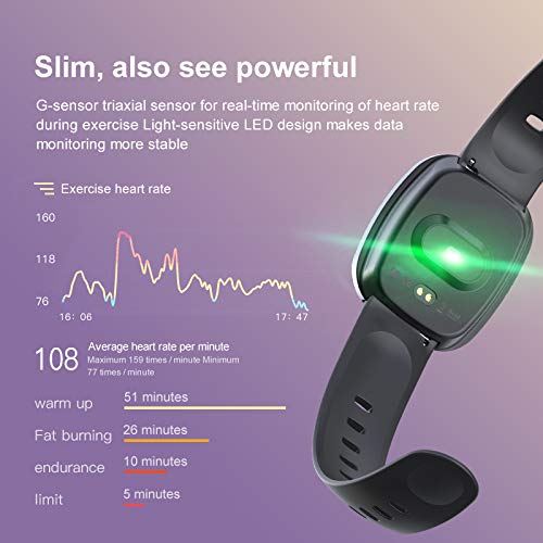 Women Fitness Tracker - Full Touch Screen Smart Sport Business Watches, Heart Rate Blood Pressure Blood Oxygen Sleep Monitor Watch, GPS Pedometer Activity Tracker Watch for Mothers Day Gifts