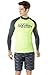 Tesla Men's UPF 50+ Long Sleeve Rashguard MSR Series