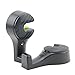 Car Headrest Hooks with Lock - Universal Headrest Purse Hangers. May also be used with Bags or Groceries - Set of 2 (Black)