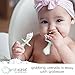 Grabease Baby & Toddler Spoons - Silverware, Utensils, BPA-Free & Phthalate-Free - 1 Set, Mint Baby Spoons - Toddler Utensils 1 Year Old