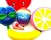 6-Pack Prime Slow Rising Fruit Squishes - Kawaii Watermelon, Pink Grapefruit, Cosmic Berry, Groovy Peach, Jumbo Banana + Bonus Cake
