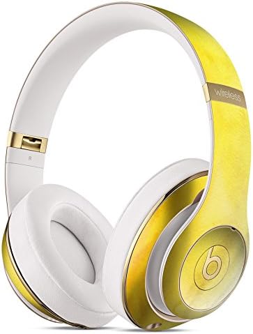 Blotted Gold 42 Absorbed Watercolor Texture DesignSkinz Full-Body Skin Kit for the Beats by Dre Studio Remastered Wireless Headphones / Ultra-Thin / Matte Finished / Protective Skin Wrap
