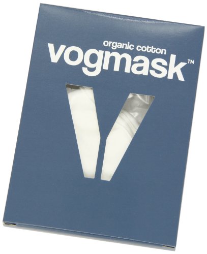 Vogmask Organic Cotton Filtering Dust Mask: White
