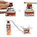 GGBuy Camping Gas Stoves with Converter Ultralight 4000W Propane & Butane Portable Burner with Piezo Ignition for Outdoor Backpacking Hunting Hiking Picnicthumb 4