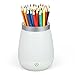 Dimmable LED Vase Table Lamp Touch Control 3 Levels Brightness Night Light for Baby Room Bedroom Living Room Meeting Room and Office Decorations Pen Pot Holder
