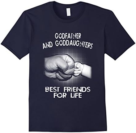 Men's G- Godfather And Goddaughters Best Friends For Life T-Shirt Large Navy