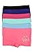 Barbra Lingerie Women's 6 Pack Seamless Stretch Comfort Boy Shorts Panties