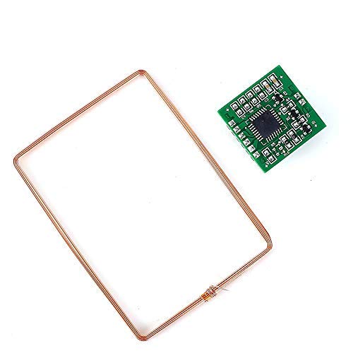AILOVA RFID Card Read Wireless Module, 134.2KHz FDX-B Reader, UART Contactless Controller with Antenna