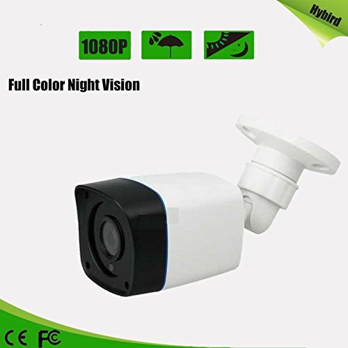 3MP Outdoor Bullet TVI AHD CVI SVI multi format Surveillance Security Camera - 1080P HD Star Light Color night vision, Wired, Weatherproof (1 pack)