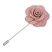 TopTie Flower Lapel Pin Rose for Wedding, 12 Pcs Assorted Color-set1