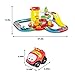 Toy Garage Playset 27.2'' x 13.4'', Race Track Set for Toddlers with 2 Racer Cars, Stem Learning Toy Vehicle Playsets