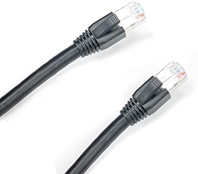 Elite Core SUPERCAT5 | Ultra-Durable Shielded Tactical CAT5E | Booted RJ45 Connectors | 30' ft, 30 (SUPERCAT5E-S-RR-30)