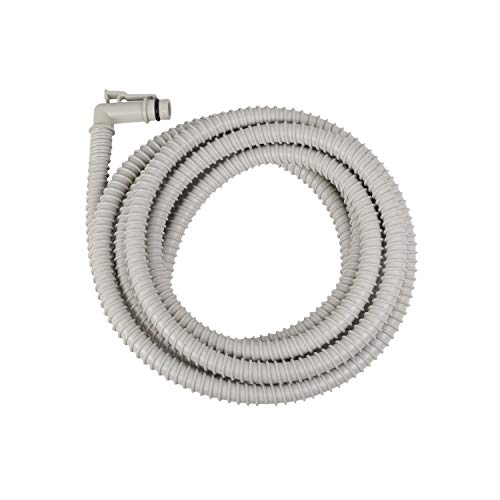 GAONA 風呂水給水ホース GA-LC025 グレー 約ホース内径1.5×外径2cm、ホース長さ4m