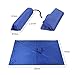 Sotical Rain Poncho, 3 in 1 Multifunctional Portable Raincoat with Hood Hiking Camping Mat Cycling Rain Cover Poncho for Outdoor Activities