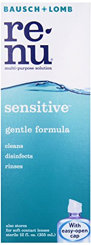 Renu Multi-Purpose Sensitive Solution 12oz, 2 Pack