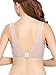 Intimate Portal Women Danielle Wire Free Pocketed Bra Wireless Comfort with Pockets Beige 36C