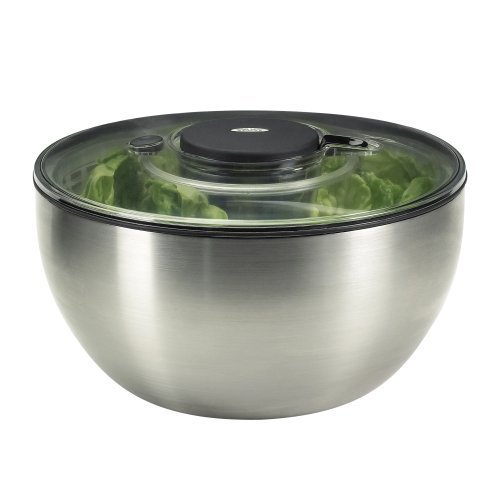 Photo 1 of OXO Stainless Steel Salad Spinner
