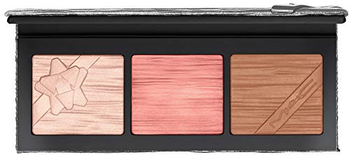 MAC Shiny Pretty Things Face Compact Palette, Fair, with Extra Dimension Skinfinish in String Lights, Extra Dimension Blush in Sweater Weather, Extra Dimension Bronzer in Five Alarm Kiss $63 Value! - Thumbnail 4