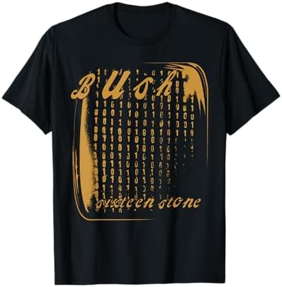 Amazon.com: Bush – White Logo On Red T-Shirt : Clothing, Shoes