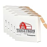 Tan Target Pasters - 5 x 1000 Count Boxes - 7/8