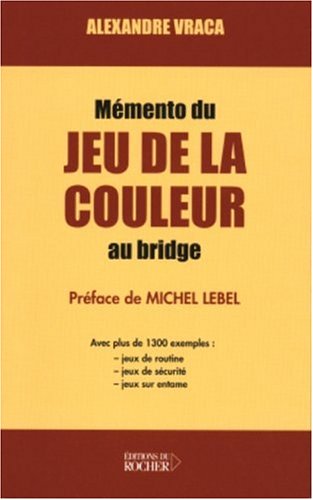 Mémento du jeu de la couleur au bridge