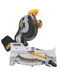 Sierra ingleteadora compuesta DEWALT DW713, 15 Amp, 10 pulgadas