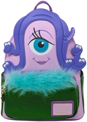 Amazon.com: Loungefly CDA Monsters Inc Pixar Cosplay Mini Backpack, Yellow  : Clothing, Shoes & Jewelry