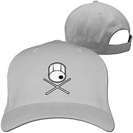 Drum Skull Dad Hat Baseball Cap Peaked Trucker Hats for Men Women