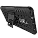 DWaybox Xiaomi Redmi Note 4 / Note 4X Case Hybrid Rugged Heavy Duty Armor Hard Back Cover Case with Kickstand for Xiaomi Redmi Note 4X / Xiaomi Redmi Note 4 / Hongmi Note 4 5.5 Inch (Black)