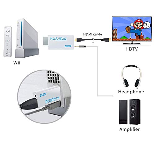 3 AUTOUTLET+Converter+Wii2HDMI+Supports+Nintendo